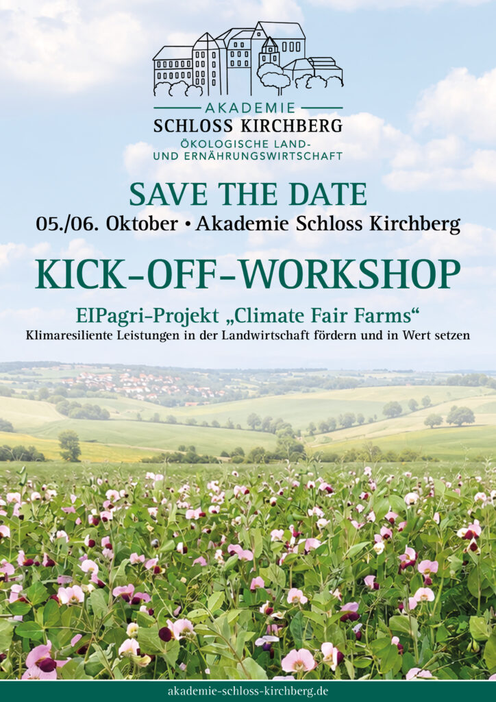 EIP-Projekt 2026–2028: „Climate Fair Farms“ Klimaresiliente Landwirtschaft fördern und in Wert setzen – Vergütung durch Entwicklung und Vermarktung von Klimazertifikaten“